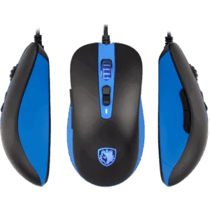 sades s15 musket gaming mouse (blue)