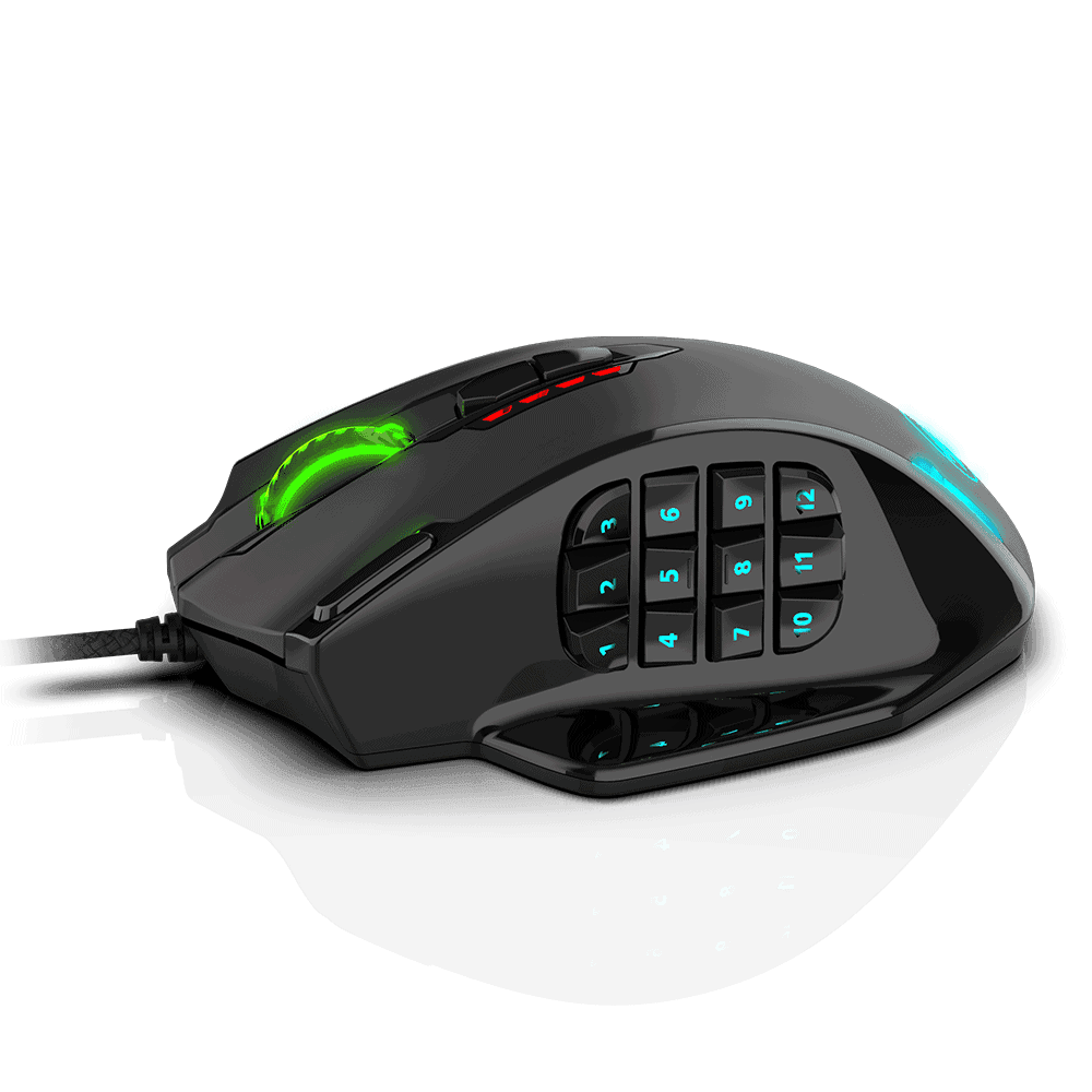 redragon m908 impact mmo gaming mouse redragon m908 impact mmo gaming mouse