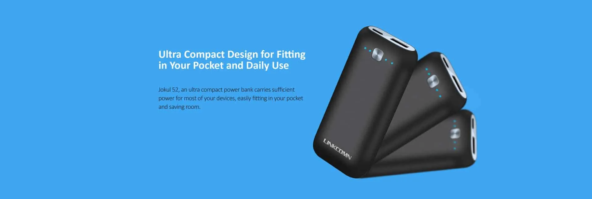 linkcomn jokul 52 5000mah power bank black linkcomn jokul 52 5000mah power bank black