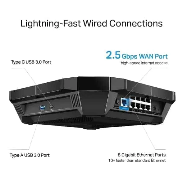 tp link aax6000 next gen wi fi router archer ax6000