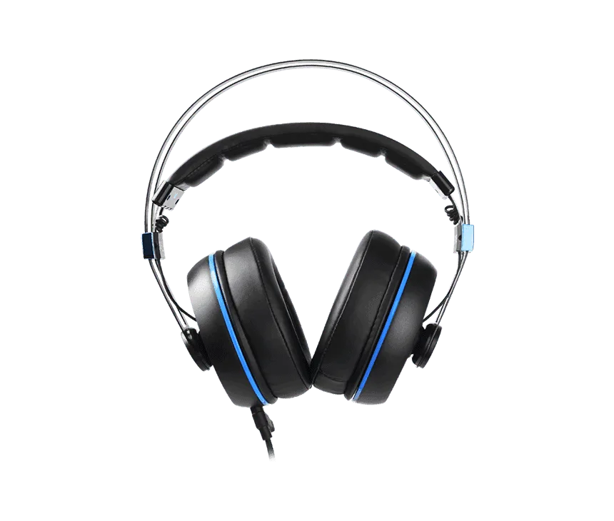 sades sa 918 armor professional pc gaming headset with realtek gaming audio and rgb light
