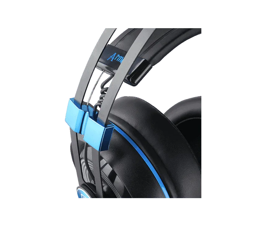 sades sa 918 armor professional pc gaming headset with realtek gaming audio and rgb light