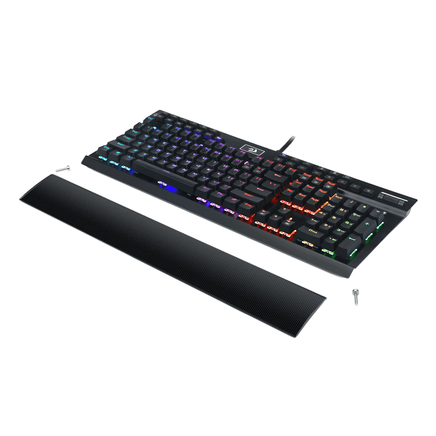 redragon k550 rgb yama 131 key rgb led illuminated backlit mechanical keyboard