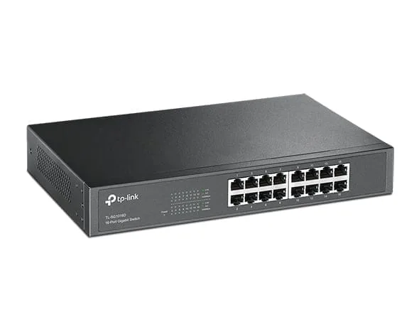 tp link 16 port gigabit desktop/rackmount switch tl sg1016d tp link 16 port gigabit desktop/rackmount switch tl sg1016d
