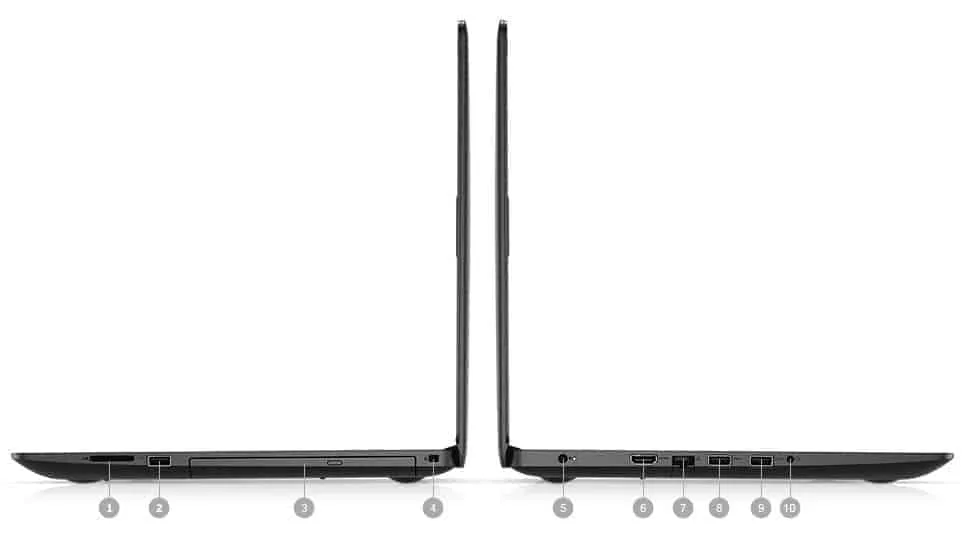 dell inspiron 3580 core i5 8265u 4gb 1tb hdd 2gb vga 15.6 inch black