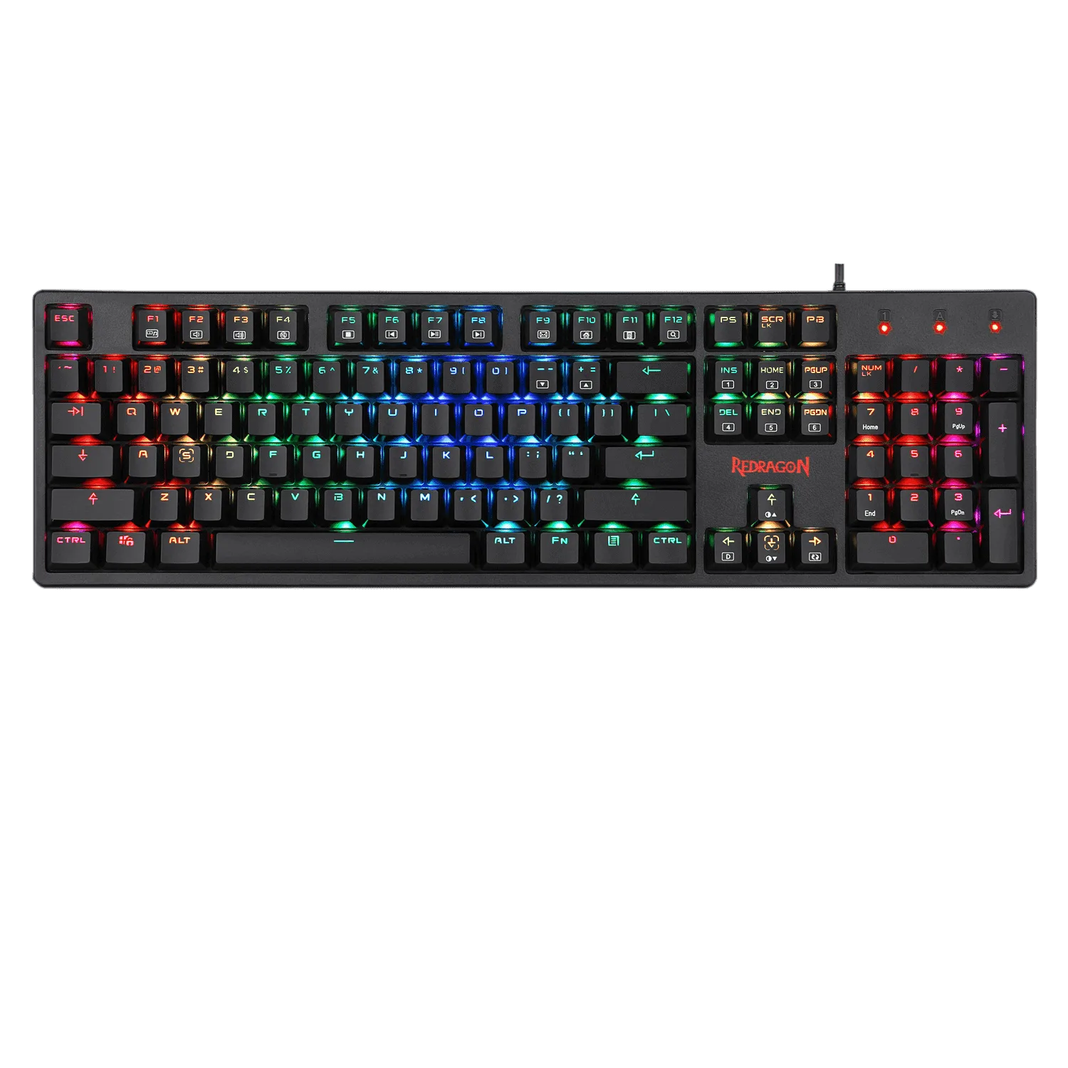 redragon k578 rgb gaming mechanical keyboard