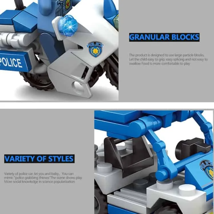 8 in 1 city police children diy enlightenment assembled building blocks educational intelligence toy 8 in 1 city police children diy enlightenment assembled building blocks educational intelligence toy