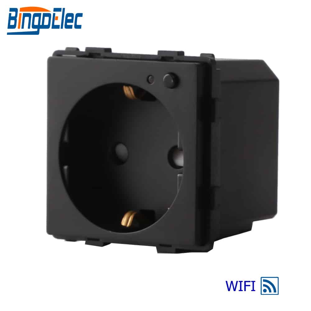 bingoelec wifi smart socket plug basic wireless remote germany outlet eu standards ard mobile phone app control wall socket (gold) bingoelec wifi smart socket plug basic wireless remote germany outlet eu standards ard mobile phone app control wall socket (gold)