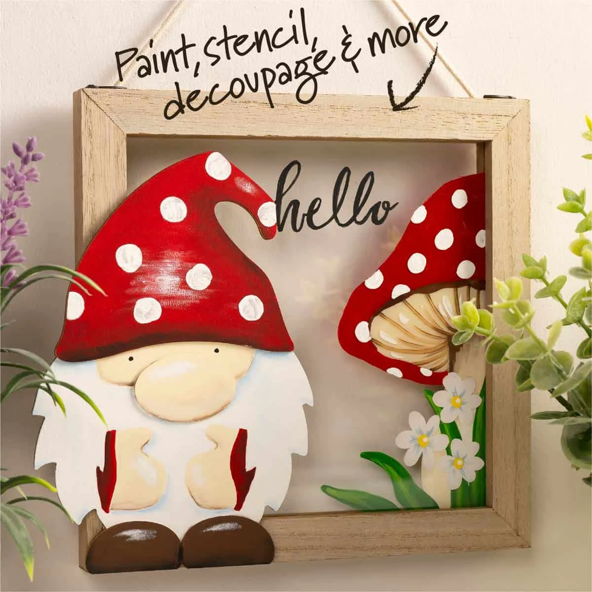 plaid wood surfaces frames square with plexiglass double pane