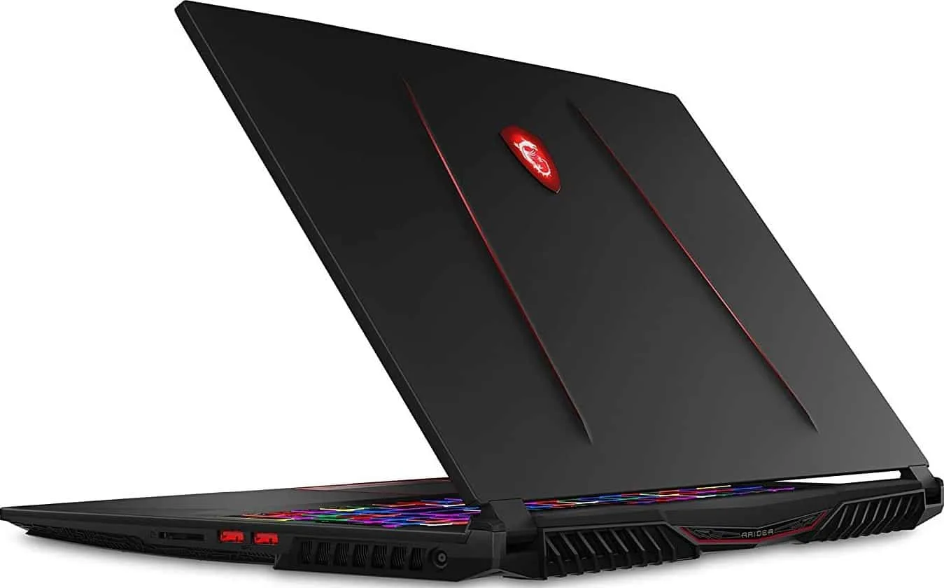 msi ge75 raider 9s7 17e212 222 8gb rtx2080 core i7 32gb 17.3 inch