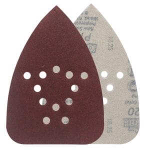 gator detail sanding sheets 120 grit for mouse sander pack of 5