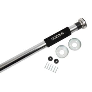 gozone pull up bar – silver/black