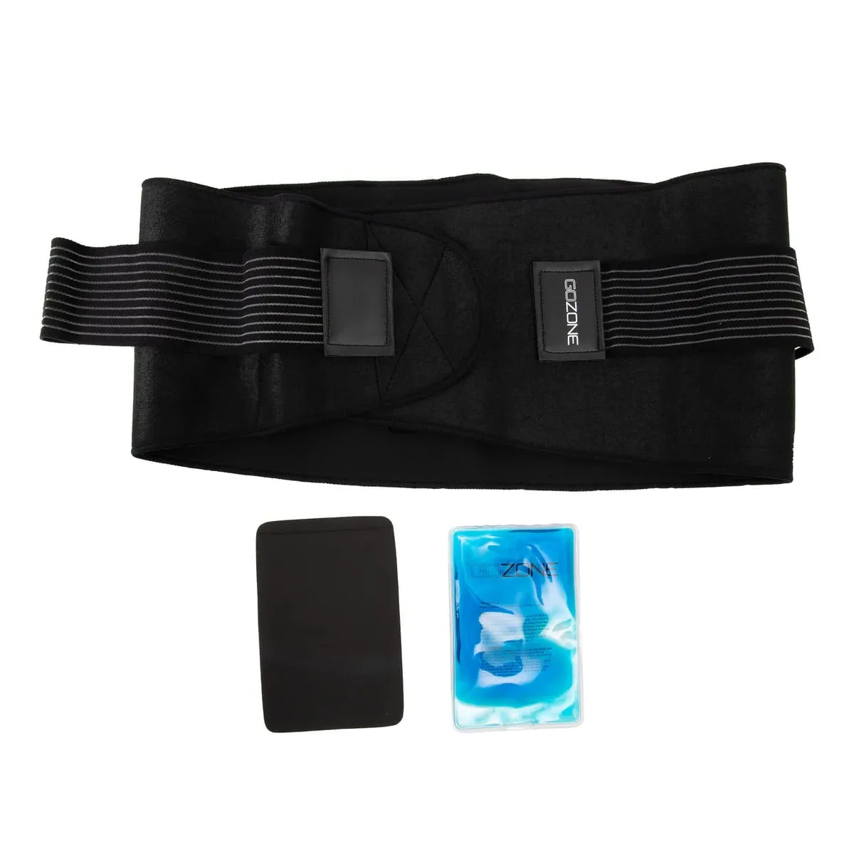 gozone hot/cold dual back support – black
