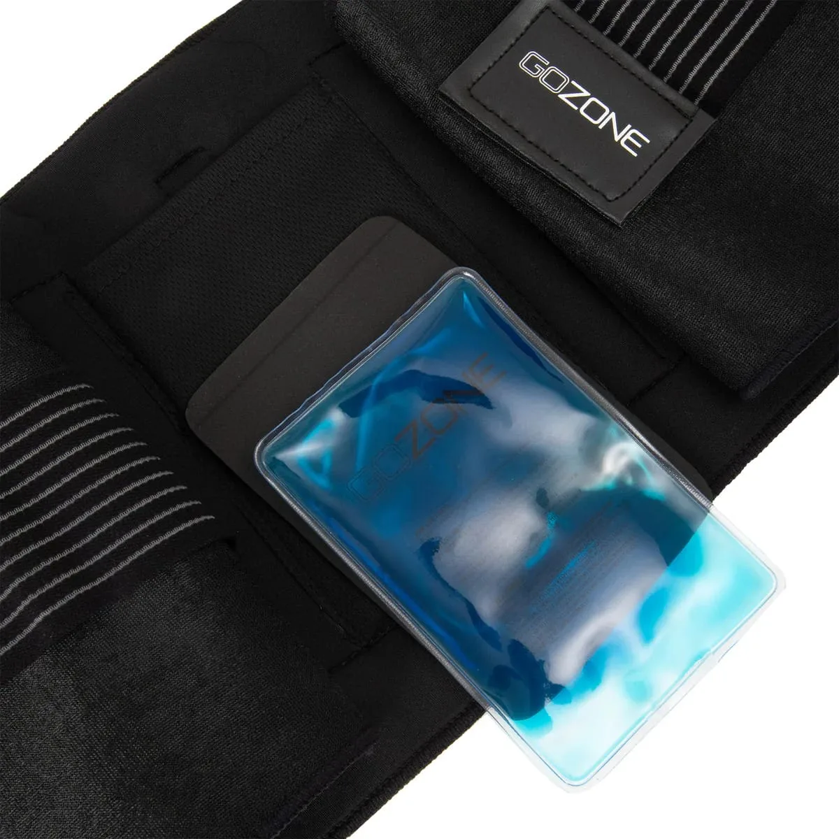gozone hot/cold dual back support – black