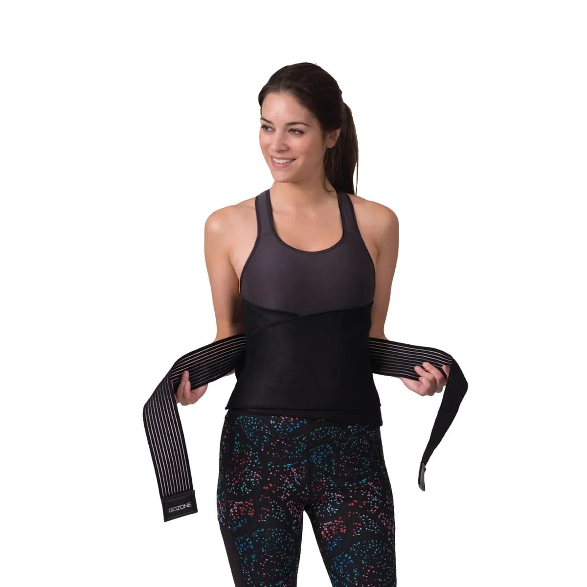 gozone hot/cold dual back support – black