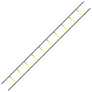 gozone agility ladder black/green