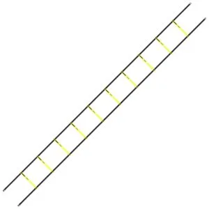 gozone agility ladder black/green