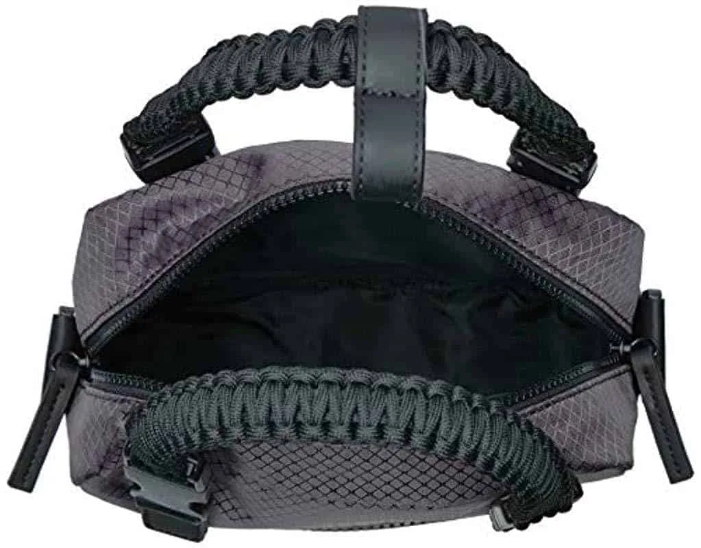 guess tactical mini crossbody bag black