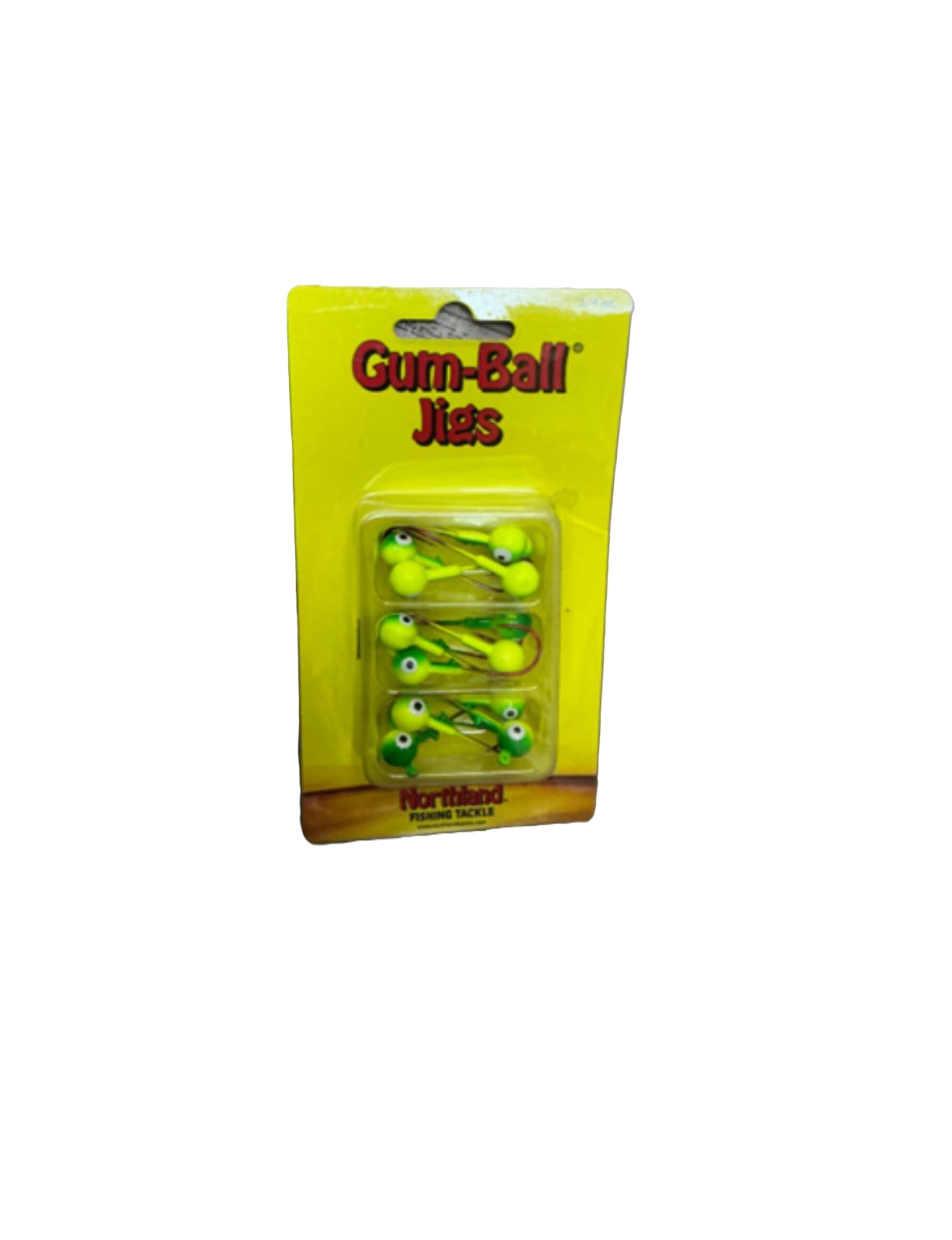 northland gum ball jig glo watermelon northland gum ball jig glo watermelon