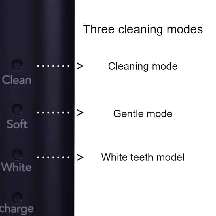 usb wireless charge sonic electric toothbrush adult oral hygiene rechargeable ultrasonic tooth brush with 4 brush heads (black plating)