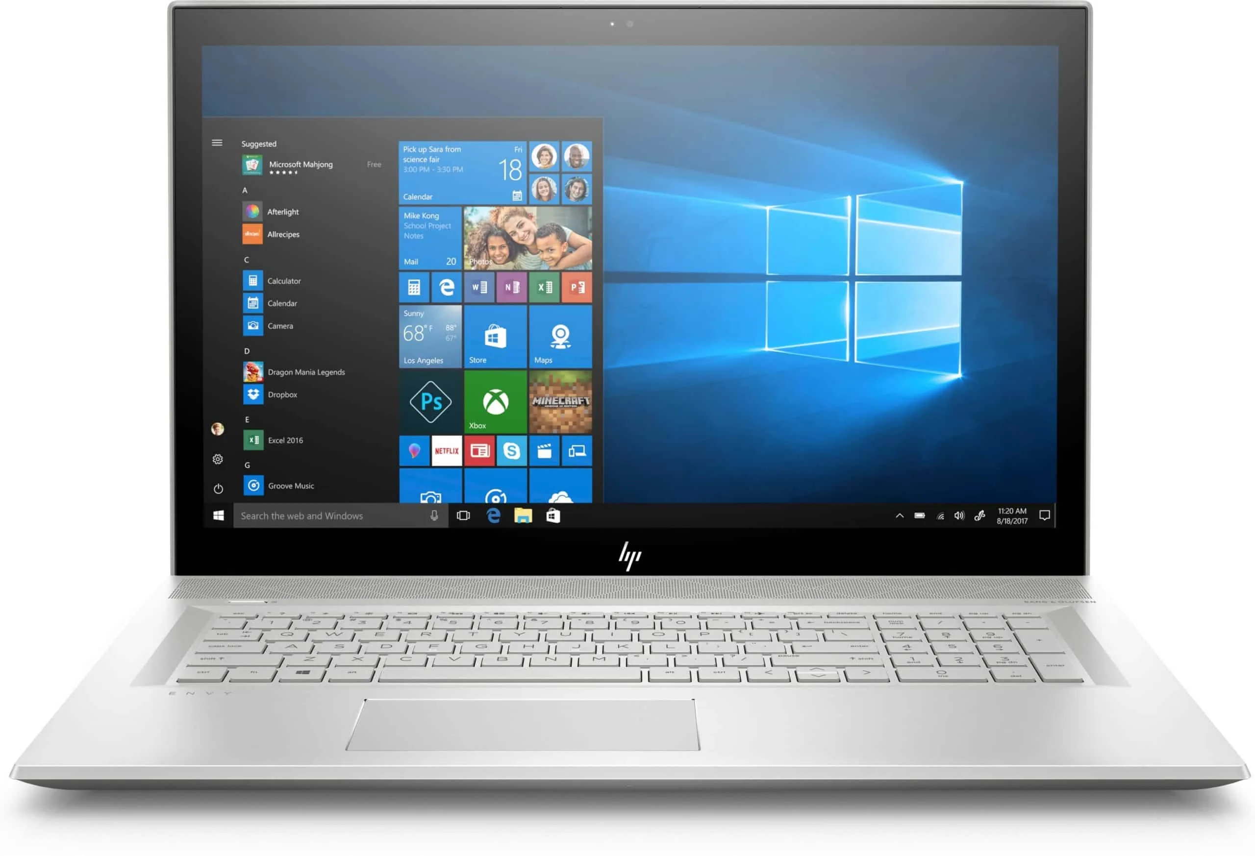 hp envy 13 ah0002ne 4mx01ea slv intel hd core i7 8gb 13.3 inch