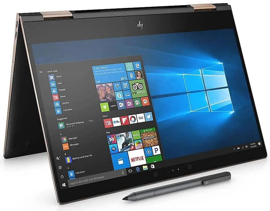hp spectre x360 13 ae008ne 3ya51ea bk intel hd core i7 16gb 13.3 inch