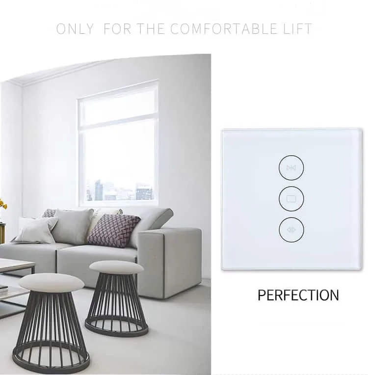eu wifi smart touch curtain switch voice control by alexa and google phone control for electric curtain motor eu wifi smart touch curtain switch voice control by alexa and google phone control for electric curtain motor