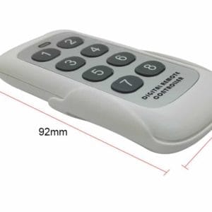 universal wireless 433mhz rf learning code digital remote controller transmitter 8 channels buttons keypad ask pt2262 1527/2240
