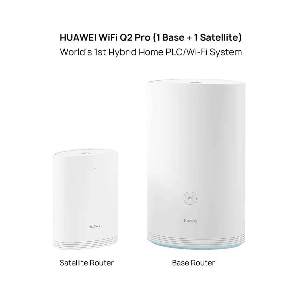 huawei wifi router 1 base with 1 satellite router huw ws5280 1plus1 wht
