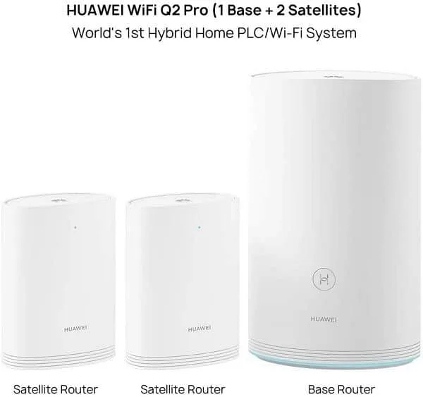 huawei q2 pro wifi router 1 base with 2 satellite routers huw ws5280 1plus2 wht huawei q2 pro wifi router 1 base with 2 satellite routers huw ws5280 1plus2 wht