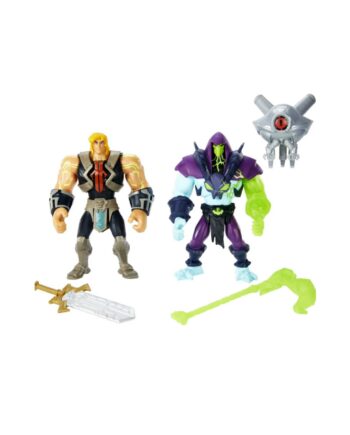 He-Man and The Masters of the Universe Battle for Eternia 2-Pack of MOTU Action Figure Toys