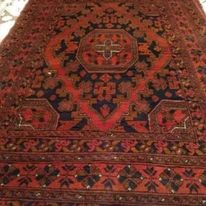 carpet genuine 100% wool, handmade, afghani (size 100cmx150cm) cptj2