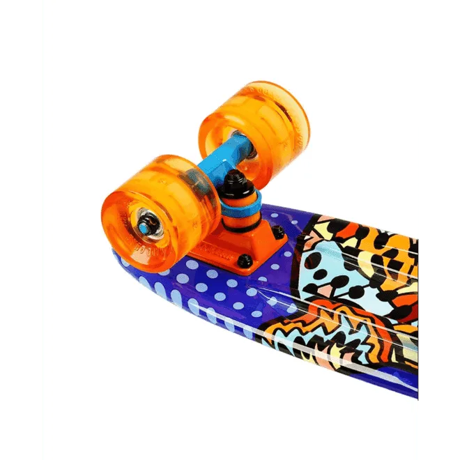 madd gear baller/sahara retro board 22" with light up wheels | skateboard for adults teenagers kids | skateboards for kids children festivals birthday gift | ages 5+ years (22" x 6") madd gear baller/sahara retro board 22" with light up wheels | skateboard for adults teenagers kids | skateboards for kids children festivals birthday gift | ages 5+ years (22" x 6")