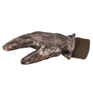 realtree sherpa lined gloves gants doublÉ de sherpa large