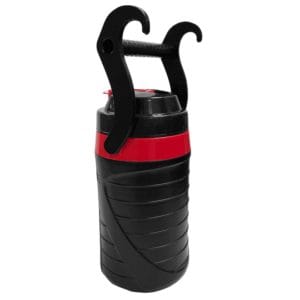 gozone 64oz water jug – black/red