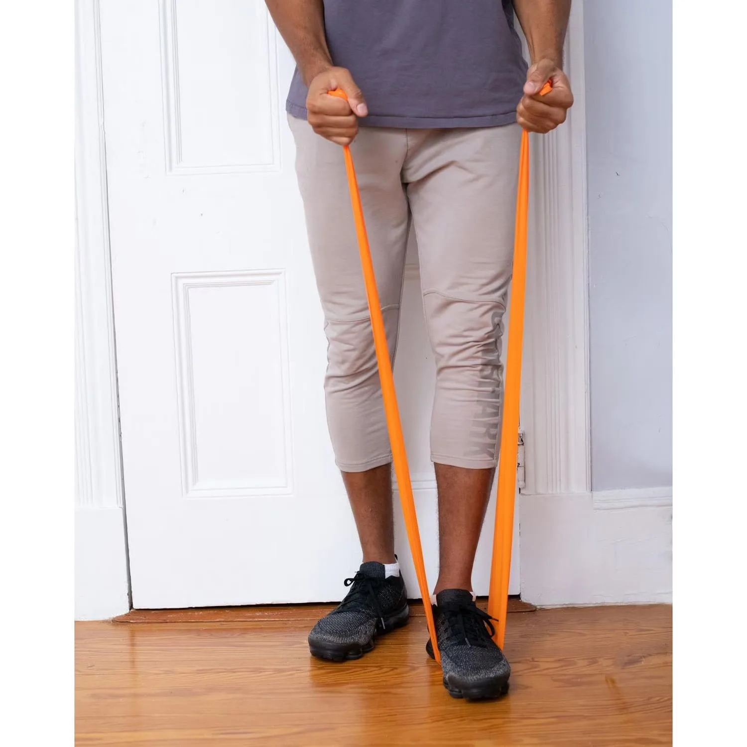 gozone 3 pack flat resistance bands – black/orange/white, made from durable material gozone 3 pack flat resistance bands – black/orange/white, made from durable material