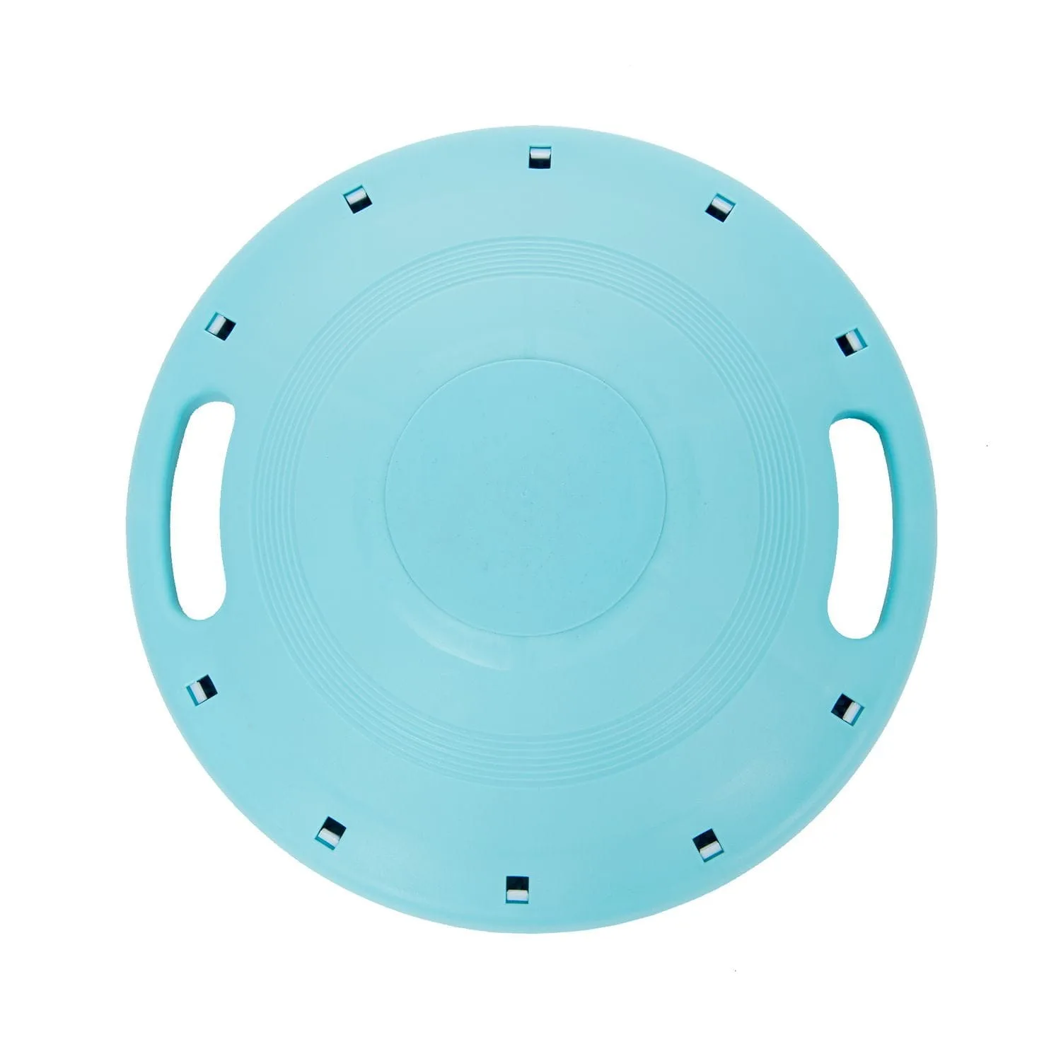 disney girl power princesses balance board – teal/blue, non slip textured surface