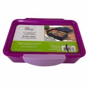 mainstays kids 4comp lunchbox