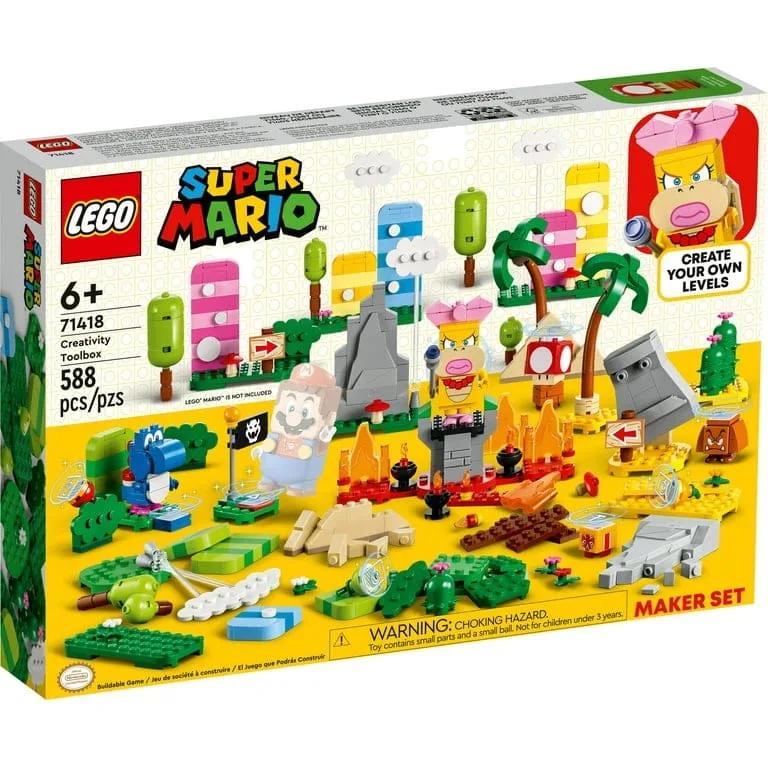 lego super mario creativity toolbox maker set 71418