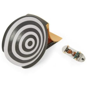 tech deck, build a park world tour, square robert bajac (france), ramp set with signature fingerboard