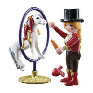 playmobil special plus horse trainer building set 70874