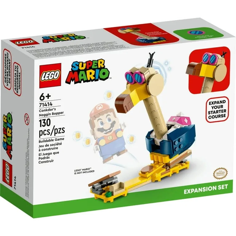 lego super mario conkdor's noggin bopper expansion set 71414
