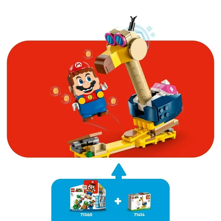 lego super mario conkdor's noggin bopper expansion set 71414
