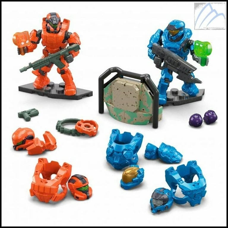 halo mega construx decisive engagement feat. spartan flanker anubis hkt16