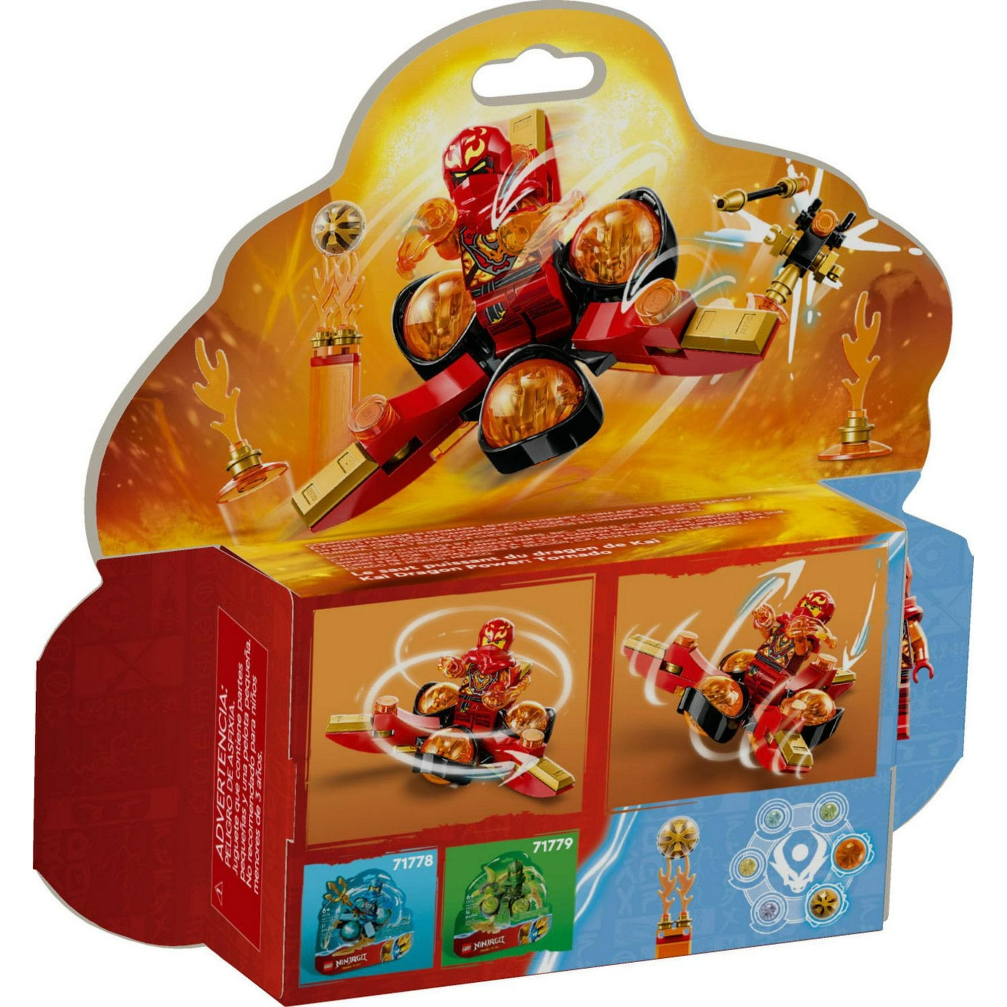 lego ninjago kai’s dragon power spinjitzu flip 71777 red ninja toy building set with kai minifigure lego ninjago kai’s dragon power spinjitzu flip 71777 red ninja toy building set with kai minifigure