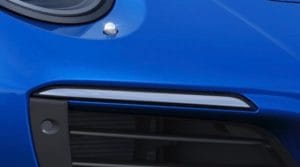 Genuine Porsche replacement front bumper light assembly