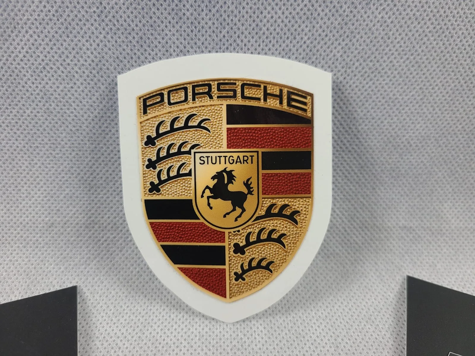 genuine porsche bonnet crest sticker badge 911