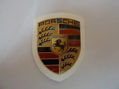 genuine porsche bonnet crest sticker badge 911