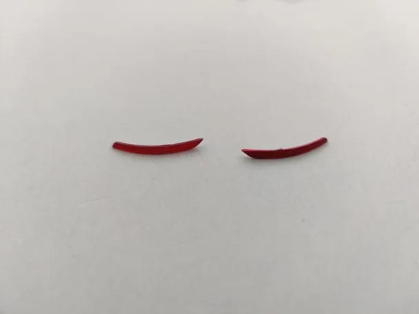 porsche 911 gt2rs rear bumper reflector