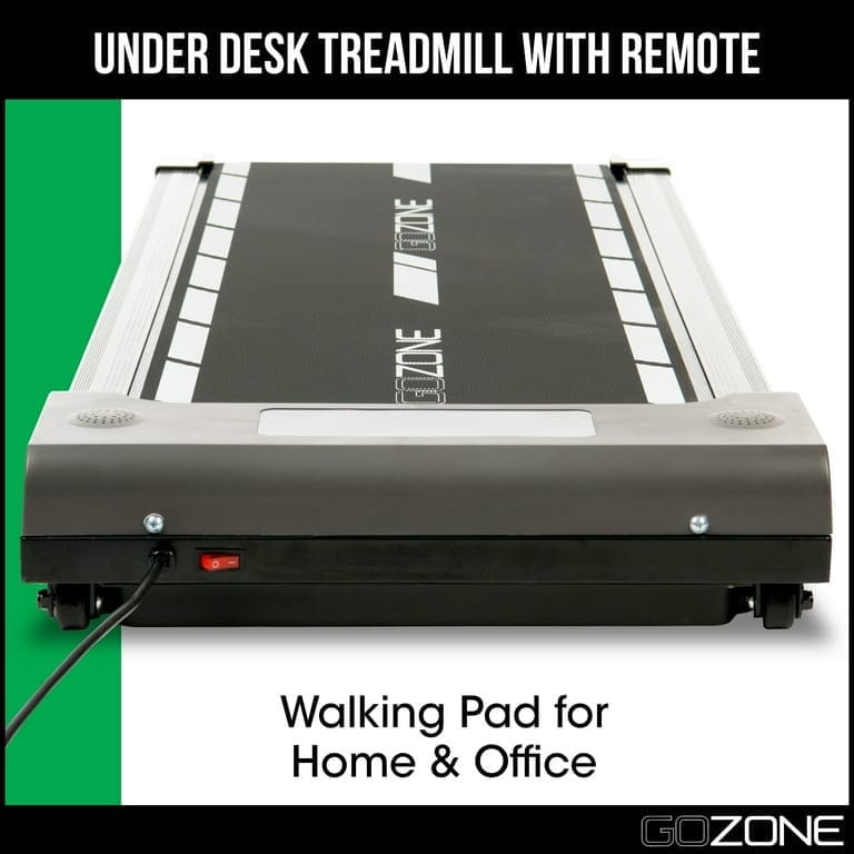 gozone under desk exercise treadmill with remote, walking pad for home and office, adjustable speeds gozone under desk exercise treadmill with remote, walking pad for home and office, adjustable speeds
